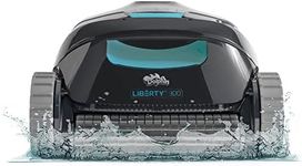 Dolphin Liberty 300 Cordless Automatic Robotic Pool Vacuum Cleaner, Inductive Charging, Click-Up for Easy Removal, Ideal for In-Ground Pools up to 33 FT in Length
