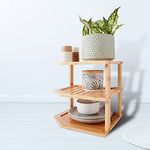 Bamboo Corner Shelves