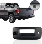 Tailgate Handle with Rearview Backup Camera for Chevy Silverado and GMC Sierra 2007-2013,Tailgate Handle Replacement Backup Camera