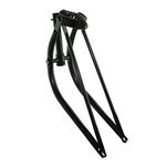 Fenix 26" Cruiser Bent Spring Fork, (Black)