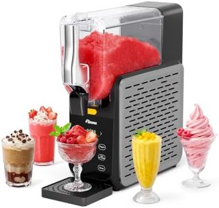 Flimma 120oz(96oz Liquid Capacity) Party-Size Soft Serve & Slushie Machine | Slushy Machine for Home, Ice Cream Maker, Auto-Reverse Mix, 15 Min Freeze, 5 Presets, Self-Clean for Margaritas, Slushies