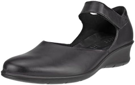 ECCO Womens Felicia Shoes, Black, 8-8.5