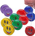 Kicko Metal Smiley Faces Yo-Yos for