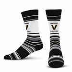 FBF Adult State and University Socks, College Apparel Crew Socks for Men and Women with School Logo (Vanderbilt Commodores - Black, Adult One Size)
