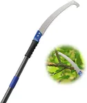 JAOTREL Pole Saws for Tree Trimming, 10 FT Long Extension Pruning Saw, Lightweight Stainless Steel Extension High Pole Pruning Pole Saw with Blade for Trimmer Yard Garden and Patios Trees Branches
