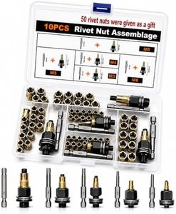 Upgrade Carbon Steel Rivet Nut Tool Set M3 M4 M5 M6 M8