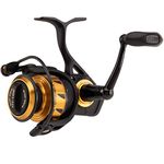 Penn Unisex 6500 Spinning Reel, Black / Gold, 6500