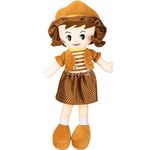 BeeWee® Plush Cute Super Soft Toy Huggable for Girls (Winky Doll 40 Cms, Brown)