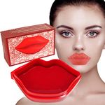 20Pcs Cherry Lip Masks in Case,Nourishing Lip Balm,Lip Plumping Serum for Dry Lips,Collagen Lip Sleep Masks Anti-Wrinkle Anti-Aging Hydrating Lip Care Pad Plump Your Lips Enhancement Skin Care