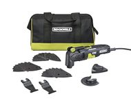 Rockwell RK5132K 3.5 Amp Sonicrafter F30 Oscillating Multi-Tool, with Variable Speed, Hyperlock Clamping, Vibrafree Technology, and Universal Fit System, 32-Piece Kit with Carry Bag