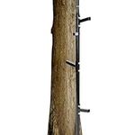 HECASA 20 ft Climbing Sticks for Hunting, Treestand Clinbing Sticks Ladder for Tree Stands & Deer Stand Double Step Steel Black