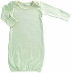 Tadpoles Cotton Pin-Stripe Kimono Style Bodysuit - 0-6 Months - Green | 100% Cotton, Soft, Breathable & Comfortable | Easy to Care For - Machine Wash & Dry | Ideal Gift for Parents or Parents-to-be