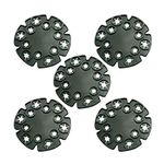 5pcs Cane Grips 12-holes for Garden Bamboo Climbing Plants Peas Beans Tomatoes Support Structure