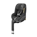 Maxi-Cosi Pearl Smart i-Size Toddler Car Seat, FamilyFix3 ISOFIX Base Bundle - Reclining Group 1 Car Seat, Adjustable Backrest, 6 Months - 4 Years, 67-105 cm + FamilyFix3 Base, Authentic Black