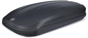 Festisoul Rooftop Cargo Carrier Hard Shell, 14 Cubic Feet Roof Rack Cargo Carrier with Dual Side Opening, Waterproof Car Roof Cargo Carrier and Cargo Box Storage, for Car and SUV