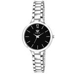 LORENZ Classic Petite Analog Black Dial Watch for Women | Watch for Girls- AS-70A