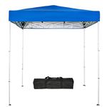 Sunnyglade 6x4 Ft Pop-Up Canopy Tent Outdoor Portable Instant Shelter Folding Canopy with Carry Bag(Royal Blue)