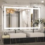 Keonjinn LED Bathroom Mirror with L