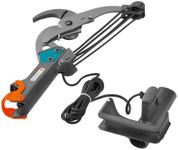Gardena combisystem Anvil Branch Pruner: Branch pruner, 5-fold roller transmission, cuts branches up to 35 mm in diameter, 4.7 m tear-proof pulling cord, D-grip (00297-20)