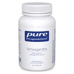 Pure Encapsulations - Ashwagandha High Potency Extract 500mg - Indian Ginseng/Winter Cherry Supplement to Support Cognitive and Joint Function - 60 Vegetarian Capsules