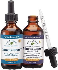 Native Remedies Complete Mucus-Clear ComboPack for 24 Hour Relief of Mucus & Phlegm Congestion