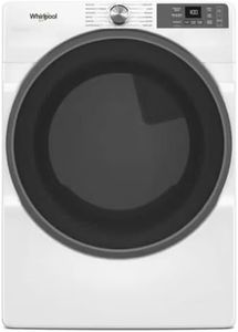 Whirlpool WED5720RW 27 Inch Smart Electric Dryer with 7.4 cu ft Capacity, Wrinkle Shield™, AI Intelligent Dry, Quick Wash & Dry, Air Dry Cycle