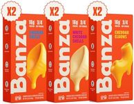 Banza Mac and Cheese Variety Pack - High Protein, Gluten Free, and Lower Carb Protein Mac and Cheese - 5.5oz (Pack of 6)