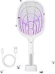 Electric Fly Swatter Racket, 2 in 1
