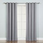 Home Fashion Thermal Insulated Blackout Curtains Antique Bronze Grommets