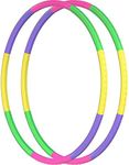 2 Pack Toy Color Hoop for Kids, Siz