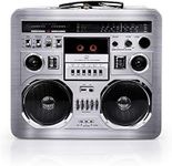 Retro Boombox Radio Lunchbox Tin To