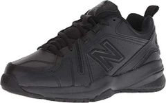 New Balance womens 608 V5 Casual Comfort Cross Trainer, Black/Black, 10 US