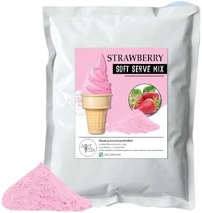 Soft=Mix Soft serve ice cream powder 1 kg. (1 kg., Strawberry)