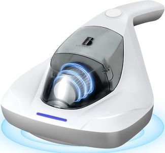 Mattress Vacuum Cleaner, Anti-allergen Bed Vacuum Cleaner with UV-C Light & Large Pulsating Pad, Powerful Suction & True Hepa Filter for Dust, Pet Hair, UV Bed Vacuum Corded, AP002