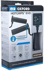 OXFORD Hotgrips Evo Adventure With Thermister Controlled Heat Settings. Heated Motorcycle Grips. EL420