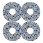 Verilux® 4Pcs Replacement Accessories Mop Cloth for ECOVACS DEEBOT T20 Omni/PRO/MAX T20 Pro/Max Plus, Robot Vacuum Accessorise Kit, Replacement Parts - Cleaning Tools