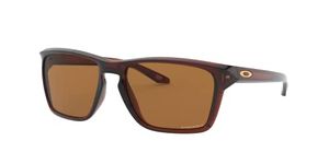 Oakley Men UV Protected Brown Lens Rectangle Sunglasses - 0OO944894480257