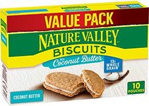 Nature Valley Biscuit Sandwiches, Coconut Butter, Snack Value Pack, 10 ct, 13.5 OZ