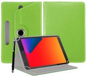 EKAM Universal Case for 10 inch tablet, Case for 9inch 10inch Tablet, Case Fits for Samsung Tab A7/A8, Tab A9 plus 11",iPad 9.7/10.2,iPad 10.9 2022, Lenovo Tab M10, Fire HD 10/Fire max 1 (Green)