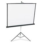 Quartet Portable Tripod Projection Screen, 60 x 60 Inches, High-Resolution, Matte Surface (560S)