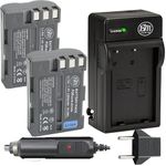 BM Premium 2 Pack of EN-EL3e Batteries and Battery Charger for Nikon D50, D70, D70s, D80, D90, D100, D200, D300, D300S, D700, MH-18, MH-18a, MH-19, MB-D200, MB-D10 Cameras