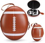 TMG Rugby Vr Carrying Premium Cases for Meta Quest 3,Larger Capacity Hard Organizer Storage Bag for Quest3 Hard Vr Accessory (Brown Color)