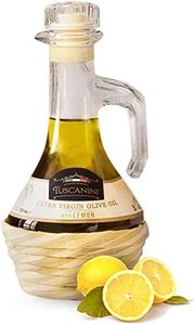 Tuscanini Lemon Infused Extra Virgin Olive Oil 250mL, Imported from Italy, Cold-Pressed, Luxurious Taste, All Natural, Non GMO, Upgrade Your Meals with Tuscanini EVOO