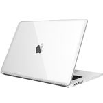 FINTIE Case Compatible with Macbook Air 15 inch (2024/2023) M3/M2 Chip, Protective Snap On Hard Shell Cover for Macbook 15.3 inch Model A3114 A2941, Crystal Clear