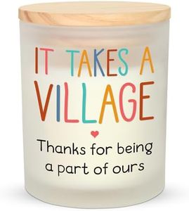 OASSIE Christmas Thank You Gifts for Women Men - Vanilla Lavender Candle 10 oz - Appreciation Gift for Teacher, Nurse, Coworker, Employee, Daycare Provider, Neighbor, Babysitter, Therapist Nanny Gift