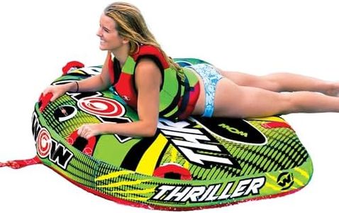 WOW Sports Towable Deck Tube for Boating, 1-4 Person Options