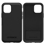 OtterBox iPhone 11 Pro Symmetry Series Case - BLACK, ultra-sleek, wireless charging compatible, raised edges protect camera & screen