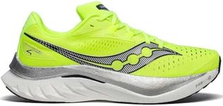 Saucony Endorphin Speed 4 Men's Running Shoes, Citron/Navy - 11 UK