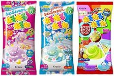 Nerunerunerune Assortment 0.8oz 3Types Japaneese DIY Popin' Cookin' Candy Kracie Ninjapo