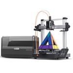 ANYCUBIC Kobra 3 V2 Combo 3D Printer, Multicolor Printing 4 Base Colors, Up to 8 Colors, 600 mm/s High Speed FDM 3D Printer, Upgraded Auto-leveling, 255 x 255 x 260mm Large Printing Size for Beginners